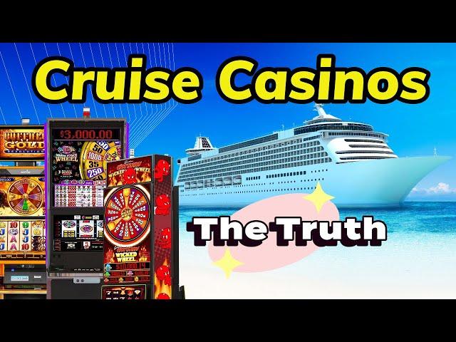 Truth of Cruise Ship Slots  Leave your cruise a WINNER!  Don't make this mistake! 