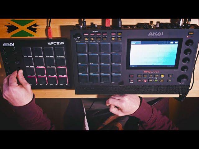 Akai MPC Live 2 & MPD218 Dub Set | Skyfall (Adele) Remix Performance | MPC 3.4.2