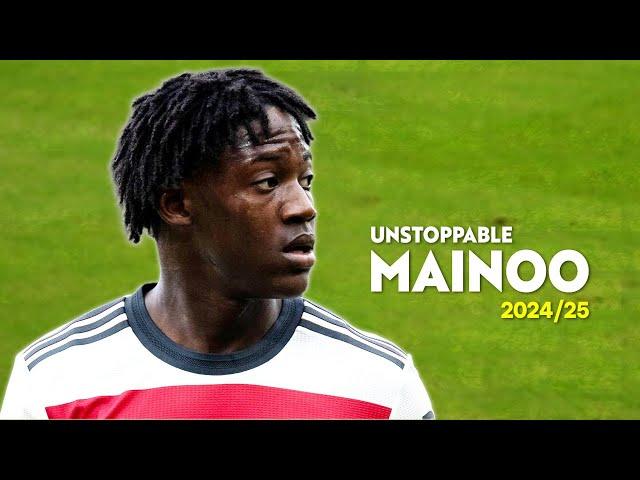 Kobbie Mainoo 2024/25 - Defensive Skills, Goals & UNSTOPPABLE Stardom