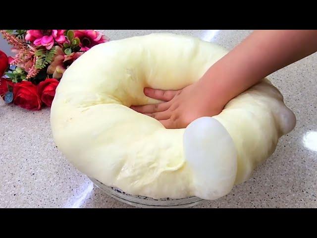 THE LEGENDARY, PERFECT DOUGH for BUNS AND PIES! MY FAVORITE RECIPE! AZIZAGOTOVIT