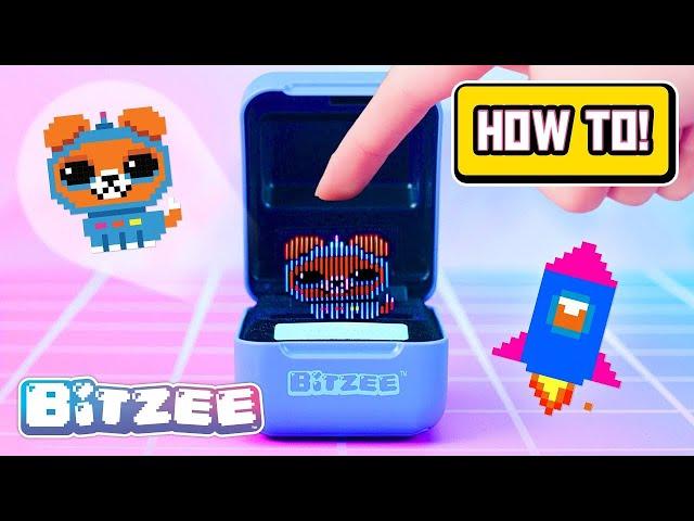 How to play with Bitzee!