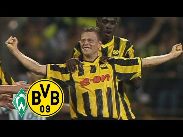 Addo with the decisive goal! | Werder Bremen - BVB 1:2 | Season 00/01 | BVB-Throwback