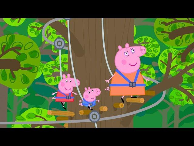 The Treetop Adventure Park  | Peppa Pig Official Full Episodes