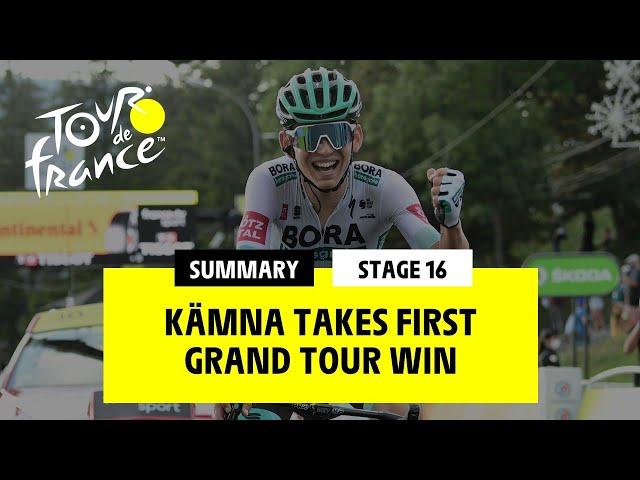 #TDF2020 - Stage 16 -  Kämna takes his first grand tour win !