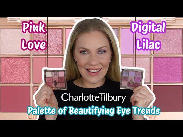 *NEW* Charlotte Tilbury 9-Pan Palettes \ In-Depth Review of Pink Love & Digital Lilac