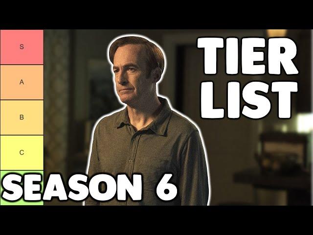 Better Call Saul Season 6 TIER LIST & RECAP Retrospective