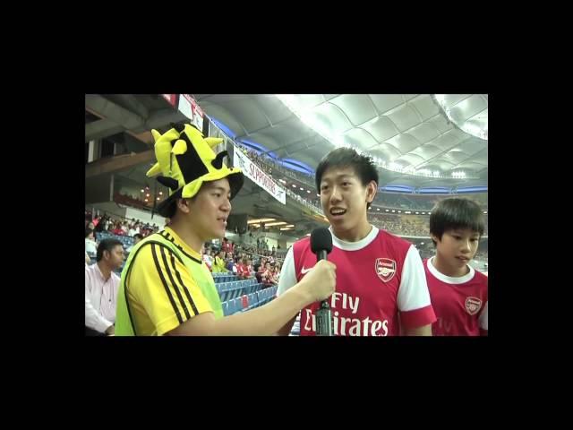 Stadium Astro Presents Football Fan-atics | Arsenal vs Malaysia XI (2012)
