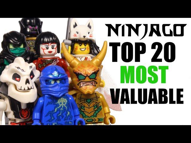  Top 20 Most EXPENSIVE LEGO Ninjago Minifigures! (As of 2023)