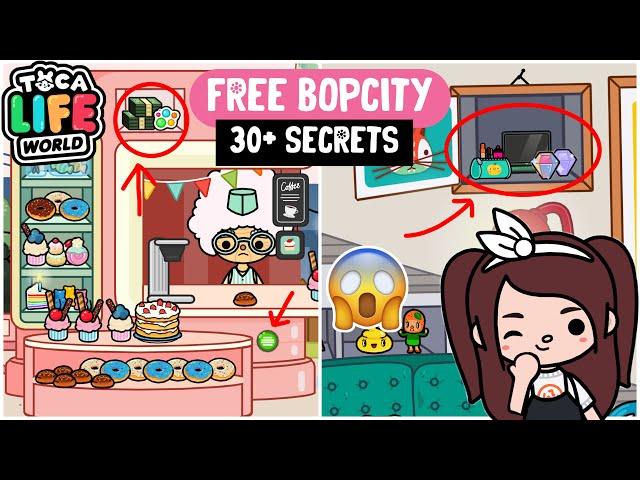 Free Bopcity 30+ New Secrets in Tocalifeworld | Toca Boca SecretsFree Secrets