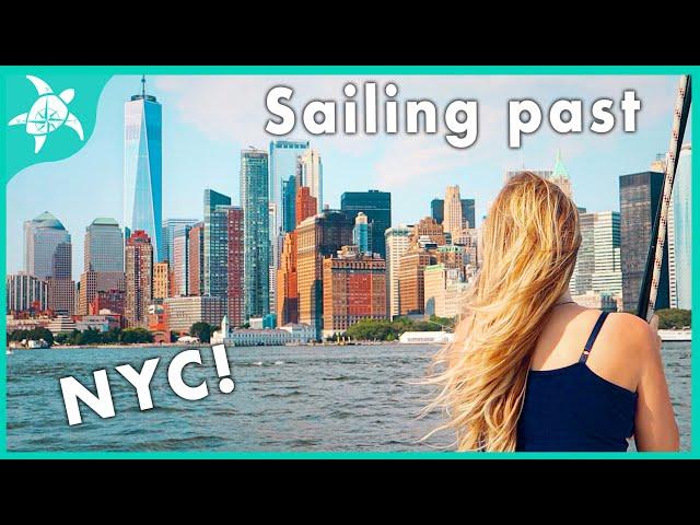 SAILING NYC to BLOCK ISLAND as Tropical Storm Elsa comes!