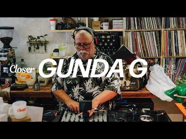 GUNDA G | CLOSER RECORD STORE | DJ Sessions | Dub-Step, Jungle, Bass Music