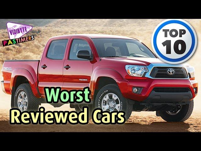 Top 10 Worst-Reviewed Cars of 2015 || Pastimers