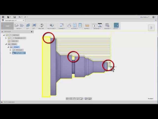 Fusion 360 CAM - Intro to Turning 05 - Profile Toolpath Options