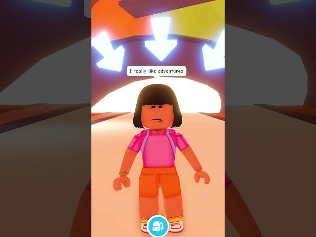 Make Dora the Explorer Cry and Get your DREAM PET Roblox Adopt me #shorts