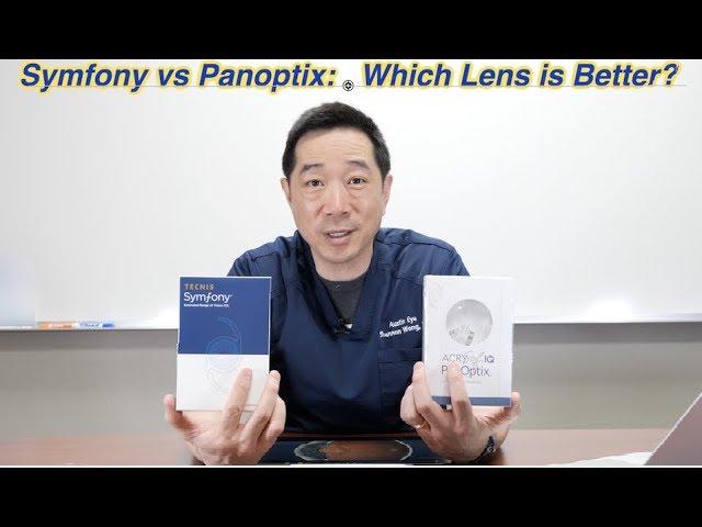 Symfony vs Panoptix.  Which is the BEST Lens for Cataract and Premium Lens Replacement Surgery?