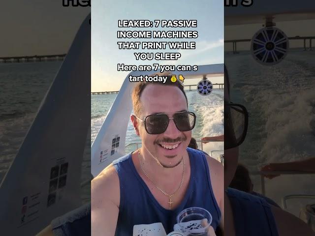 ️Copy My Strategy - LEAKED: 7 PASSIVE INCOME MACHINES THAT PRINT WHILE YOU SLEEP