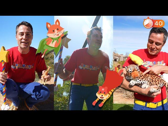 Animal and Dinosaur Rescue Compilation | Educational Videos for Kids | Baba Blast!