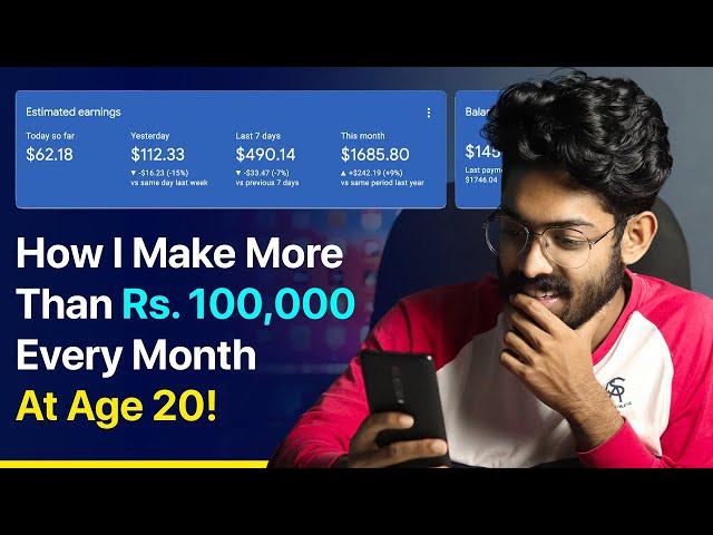 How I Make Money Online - Rs. 100,000/month | Secrets Revealed [2022]