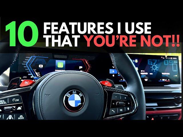 10 BMW Features I USE, That YOU MAY NOT!