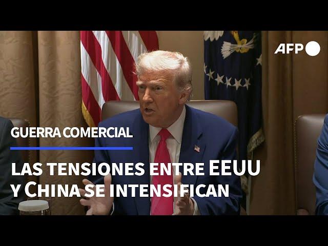 La guerra comercial entre EEUU y China se intensifica | AFP