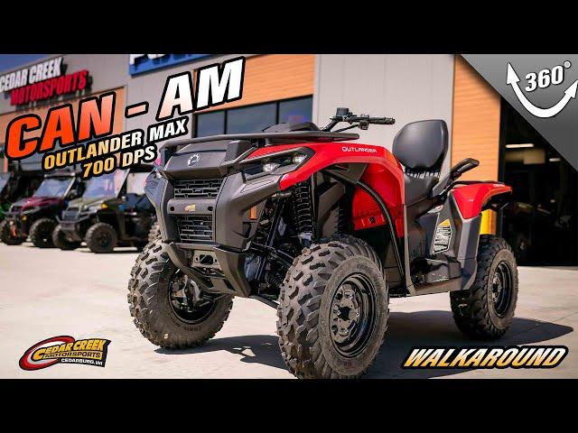 Walkaround | Trail Legal 2 up ATV | 2024 Can-Am® Outlander MAX DPS 700