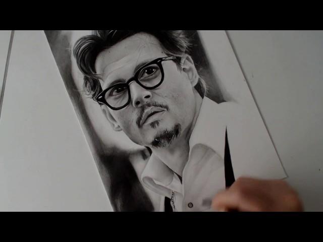 Johnny Depp drawing