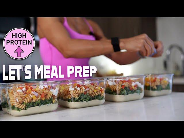 VEGAN Meal Prep For The Week | High-Protein & Gluten-Free