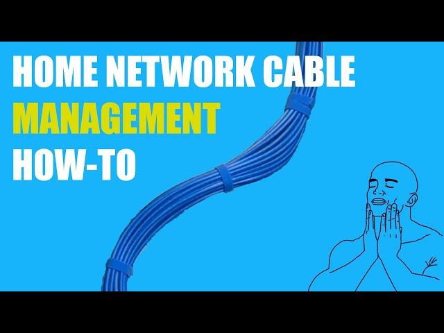 Learn Network Cable Management for Home Racks