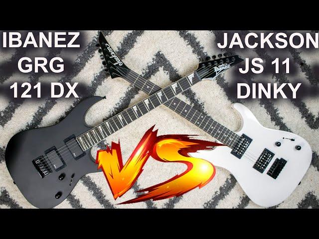 Jackson JS11 VS  Ibanez GRG121  - GuitarBattle #27