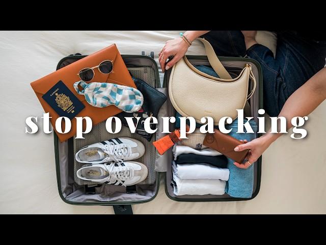 I Learned The EASIEST Way to Pack For Travel (carry on only pack with me!) ️