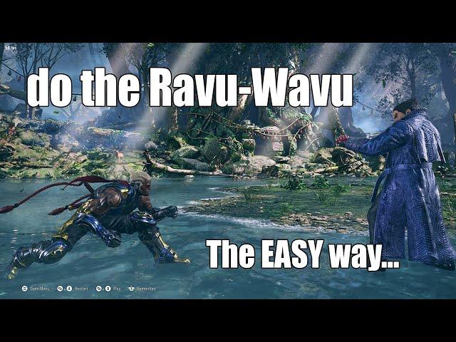 How to do Raven's Crouch dash, the easy way | Tekken 8