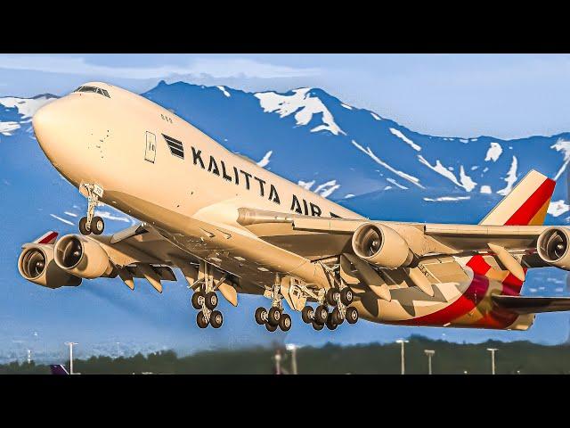  300 PLANES in 3 HOURS | Anchorage Airport Plane Spotting + Aircraft Identifications [ANC/PANC]