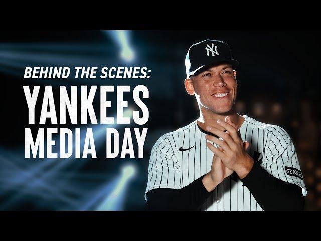 BEHIND THE SCENES: Media Day 2025 | New York Yankees