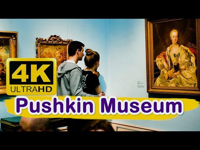 Pushkin Museum, Moscow | Russia travel guide 4K