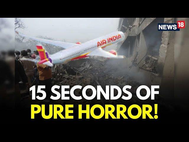 LIVE | Ahmedabad Plane Crash Video Shows Moments of Destruction | Air India Plane Crash | N18L