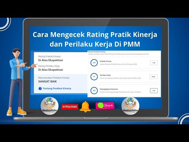 Cara mengecek rating kinerja dan perilaku kerja di PMM