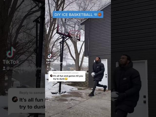 Ice Basketball Dunk | Motivated By Mylan | TikTok