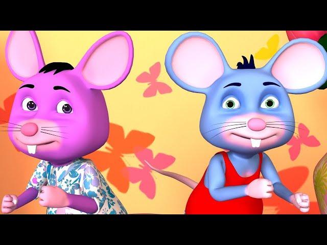 Do Chuhe They | दो चूहे थे | हिंदी बालगीत | Best Hindi Nursery Rhymes