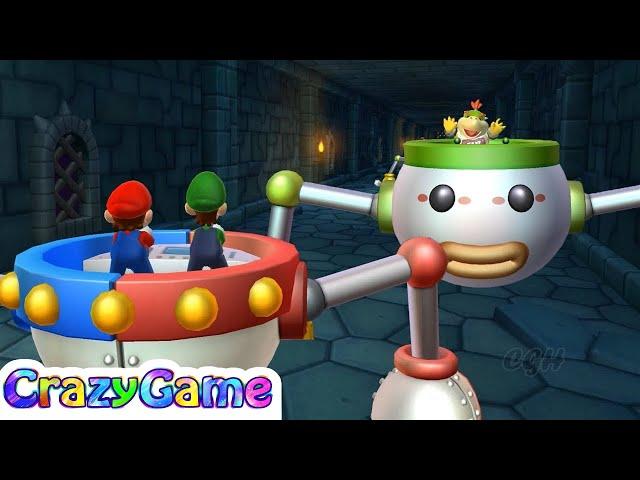 Mario Party 9 - All Characters vs Jr. Bowser Master Difficult Gameplay | Crazygaminghub