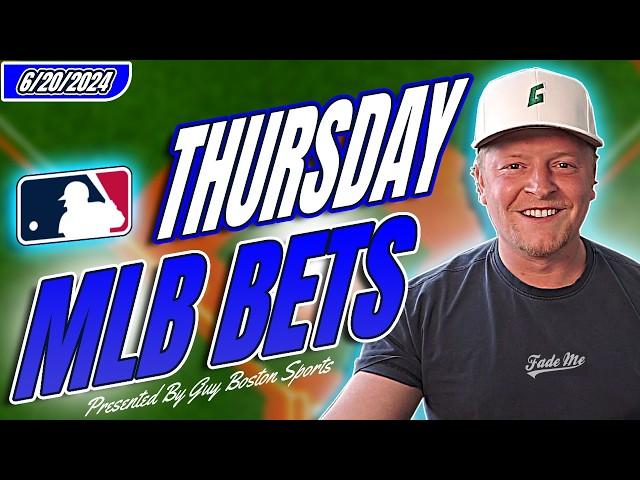 MLB Picks Today 6/20/2024 | FREE MLB Best Bets, Predictions, and Player Props!