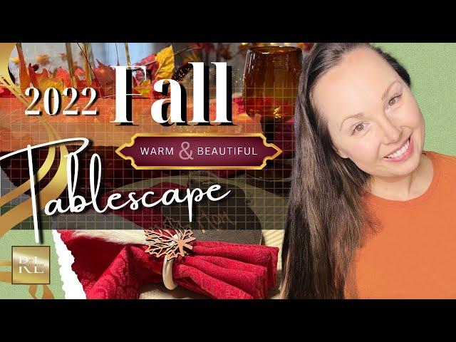 DIY Fall Table Decor You Can't Miss! Crafting Cozy Vibes!!!