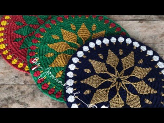 MOSAICO CROCHET Circular #by_joanakalil #semprecirculo