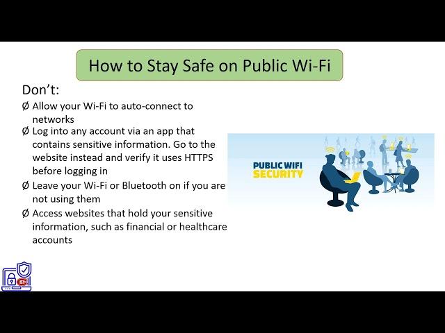 5   Staying Safe on Public Wi Fi
