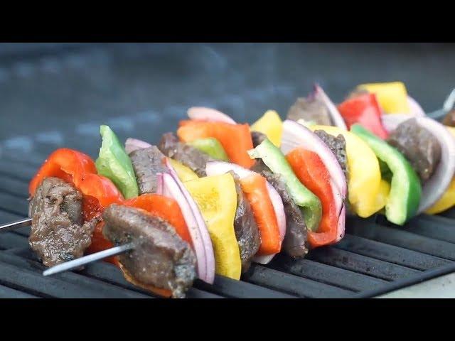 Honey Mint Lamb Kebobs // Kevin Is Cooking