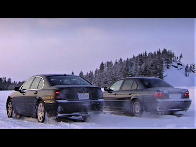 BMW 7 Series E65 - Ice Testing Of Stability Control Systems