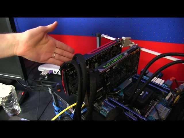 GTX Titan Test Bench Setup Tour Linus Tech Tips