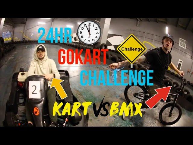 OVERNIGHT CHALLENGE IN A GOKART TRACK (SUCCESS)