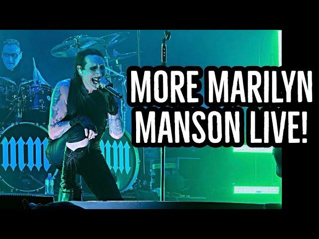 More Marilyn Manson Live!