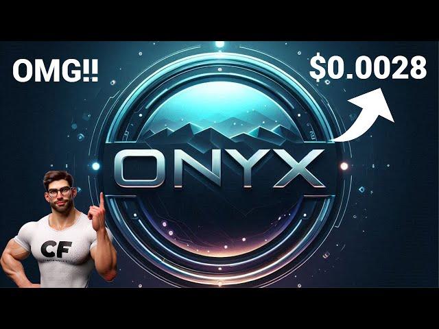 #xcn #onyxcoin  This is massive