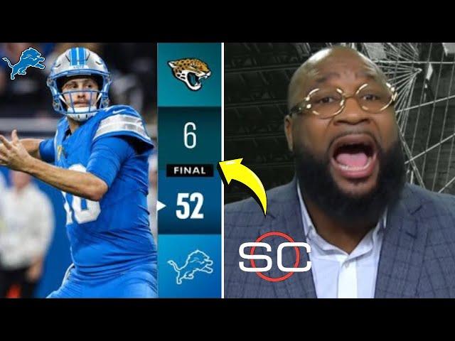  "Jared Goff for MVP!" - ESPN Reacts to Lions QB's 4 TD Masterclass in 52-6 Demolition of Jaguars